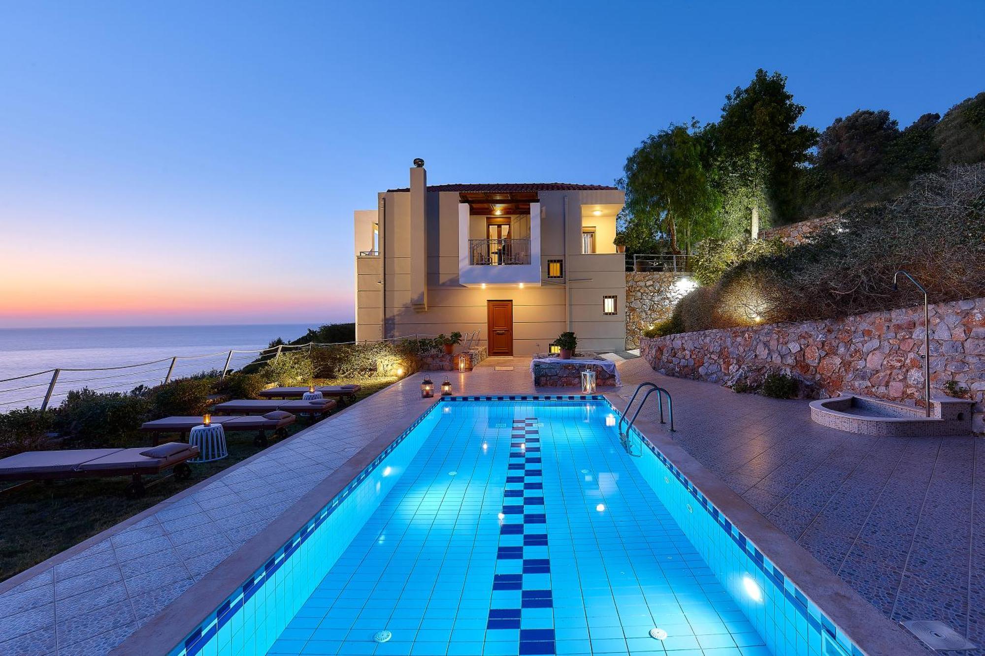 Okeanides Villas Rethymno  Ruang foto