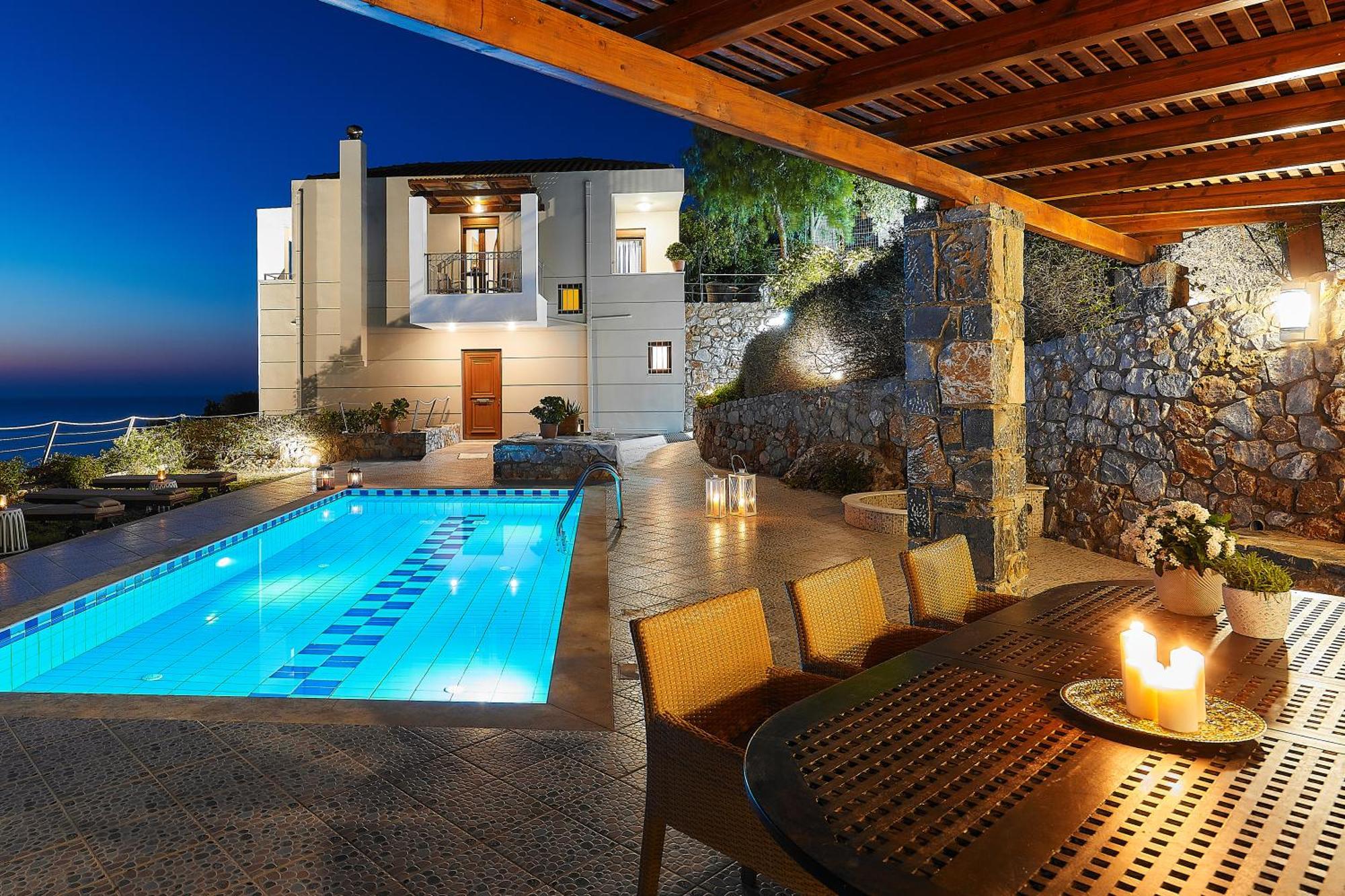Okeanides Villas Rethymno  Ruang foto